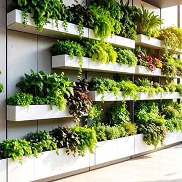 Vertical gardens