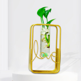 Money Plant with Love Stand